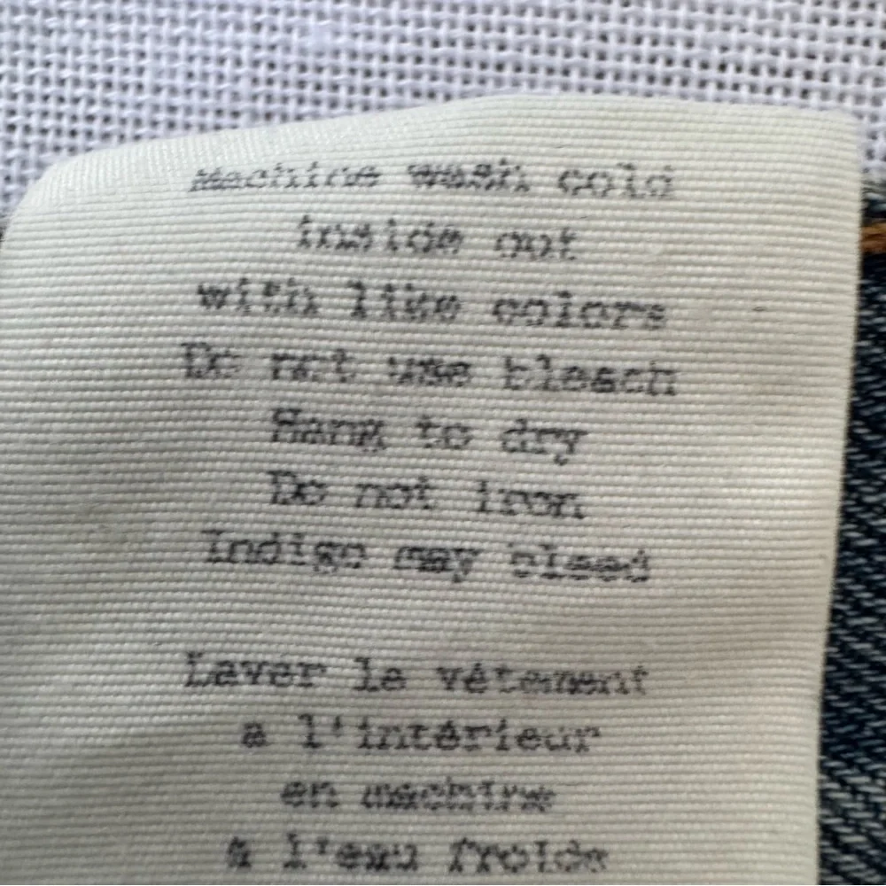 Rag & Bone Sz 26 Distressed Denim Blue Shorts 0024 - Picture 9 of 14